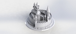 Modelo 3d de Fantástico castillo para impresoras 3d