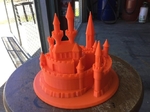  Fantastic castle  3d model for 3d printers