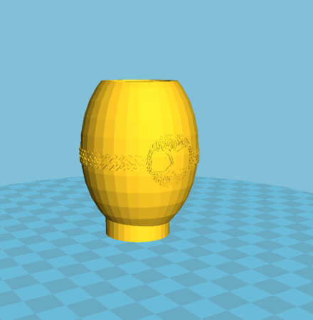  Vase  3d model for 3d printers