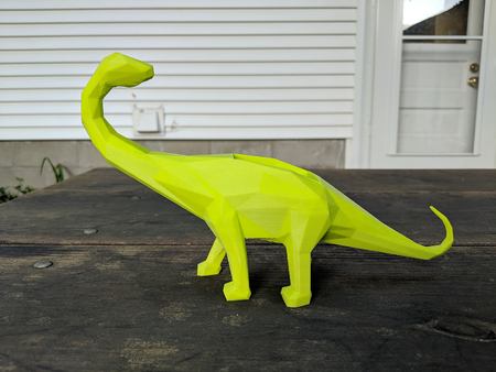 Brontosaurus Flower Pot