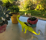  Brontosaurus flower pot  3d model for 3d printers