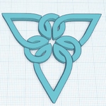  Triquetra t6 pendant  3d model for 3d printers