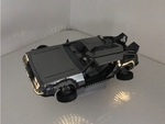  Diy delorean time machine with lights!!  3d model for 3d printers