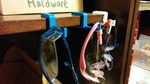  Safety glasses holder - shelf-mount  3d model for 3d printers