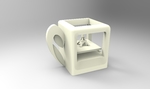 Modelo 3d de Stratomaker llavero vista 3d para impresoras 3d