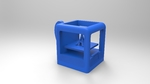  Stratomaker key ring 3d view  3d model for 3d printers