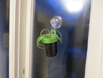  Hanging mason jar window planter  3d model for 3d printers