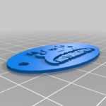  Pulp story keychain  3d model for 3d printers