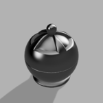  Small crown bowl  3d model for 3d printers