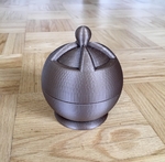  Small crown bowl  3d model for 3d printers