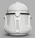  Clone trooper helmet phase 2 star wars  3d model for 3d printers