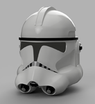  Clone trooper helmet phase 2 star wars  3d model for 3d printers