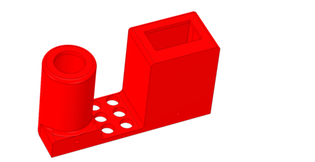 Modelo 3d de Pizarra de borrado en seco soporte accesorio para impresoras 3d