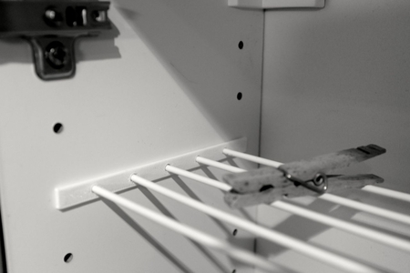  Ikea cupboard pinhole bar  3d model for 3d printers