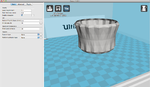  Coffee/tea cup sleeve - diamonds  3d model for 3d printers
