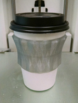 Modelo 3d de Café/té de la copa de la manga - diamantes para impresoras 3d