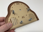  3d printed mantel style auto correcting clock with chimes and daylight savings time  3d model for 3d printers