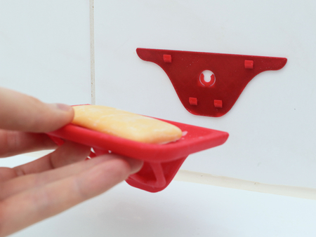 Soap holder for wall mounting