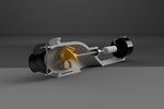  Water jet propulsion system  3d model for 3d printers