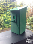  Birdhouse for great tits  3d model for 3d printers