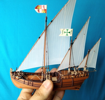 Modelo 3d de Colón caravel nina (1492) para impresoras 3d