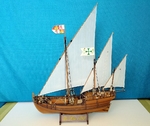  Columbus caravel nina (1492)  3d model for 3d printers