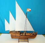  Columbus caravel nina (1492)  3d model for 3d printers