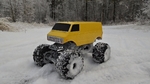 Modelo 3d de Totalmente imprimible monster truck para impresoras 3d