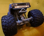  Fully printable monster truck  3d model for 3d printers