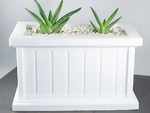  Modern rectangle planter  3d model for 3d printers