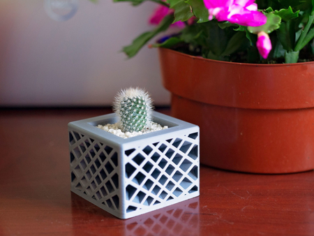  Star spectrum planter  3d model for 3d printers