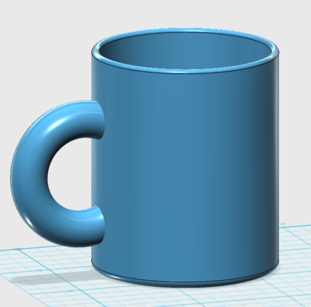  Mug  3d model for 3d printers