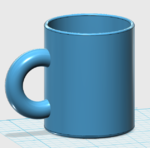  Mug  3d model for 3d printers