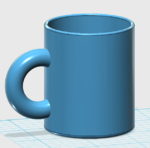 Modelo 3d de Taza para impresoras 3d