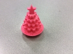   spinning christmas gear ornament  3d model for 3d printers