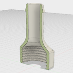 Modelo 3d de Riego conector para impresoras 3d