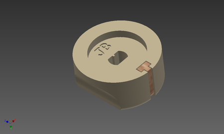  Oven knob  3d model for 3d printers