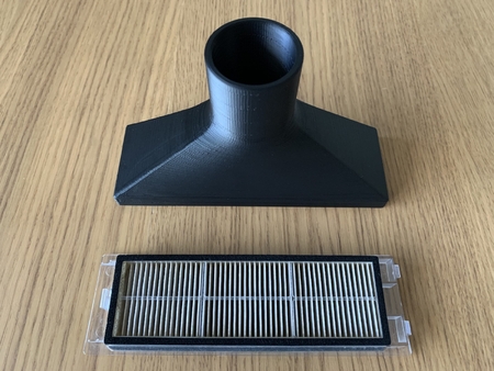 Filter cleaning adapter for Xiaomi Roborock S6 vacuum