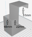 Modelo 3d de Remoto titular para impresoras 3d