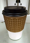Modelo 3d de Café/té de la copa de la manga - los hoyuelos de la para impresoras 3d
