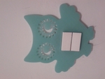  Switch plates for kids room  3d model for 3d printers