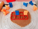  Cookie domino  3d model for 3d printers
