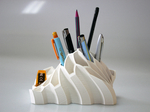  Pen and pencil holder   3d model for 3d printers