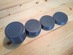  Stackable measuring cup set  3d model for 3d printers