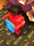  Makey nutcracker ornament with led sign  3d model for 3d printers