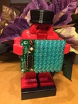  Makey nutcracker ornament with led sign  3d model for 3d printers