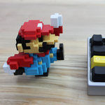  8-bit classic mario  3d model for 3d printers