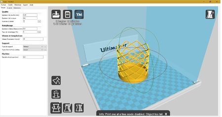  Pencil pot very light   3d model for 3d printers