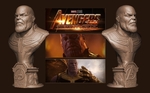 Modelo 3d de Thanos (avengers: infinity war) vista 3d guardar para impresoras 3d