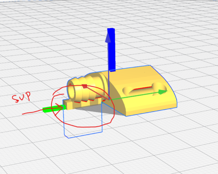 Modelo 3d de Bidé con reemplazable nozzel para impresoras 3d